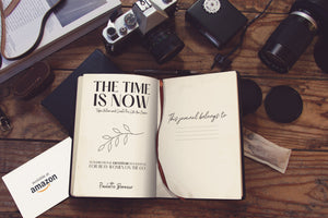 The Time Is Now: Take Action and Create the Life You Desire, an Inspirational Gratitude Dot Journal for Busy Women on the Go